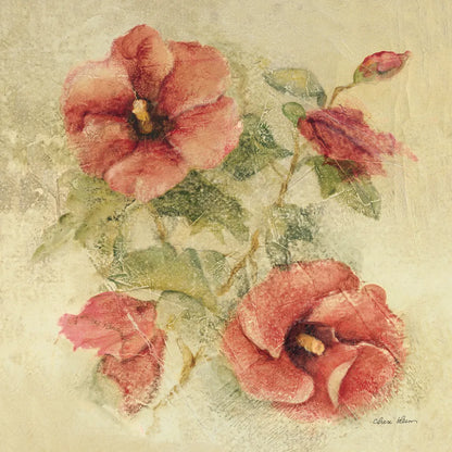 Soft Hibiscus II by Cheri Blum. SKU 7541a. Archival Giclee Fine art print for wall decor.