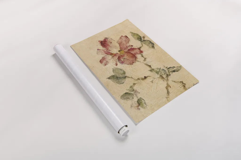 Southern Floral I by Cheri Blum. shown as a rolled paper print. Available as archival giclee rolled canvas, fine art paper, or poster print. SKU 7472h.