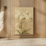 Southern Floral I by Cheri Blum. shown as over sized large wall art. Available as an archival giclee rolled canvas, fine art paper, or poster print. SKU 7475h.