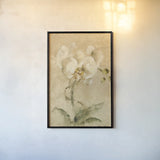 Southern Floral I by Cheri Blum. shown as a paper print in a black flame. Available as a archival giclee rolled canvas, fine art paper, or poster print. SKU 7475h.