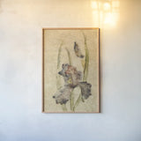 Southern Floral II by Cheri Blum. shown as a paper print in a natural frame. Available as a archival giclee rolled canvas, fine art paper, or poster print. SKU 7474h.