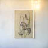 Southern Floral II by Cheri Blum. shown as a paper print in a white frame. Available as a archival giclee rolled canvas, fine art paper, or poster print. SKU 7474h.
