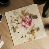 Spring Roses II by Cheri Blum. Shown as a detailed flat fine art print, highlighting archival giclee quality. Available as an archival giclee rolled canvas, fine art paper, or poster print. SKU 7430a.