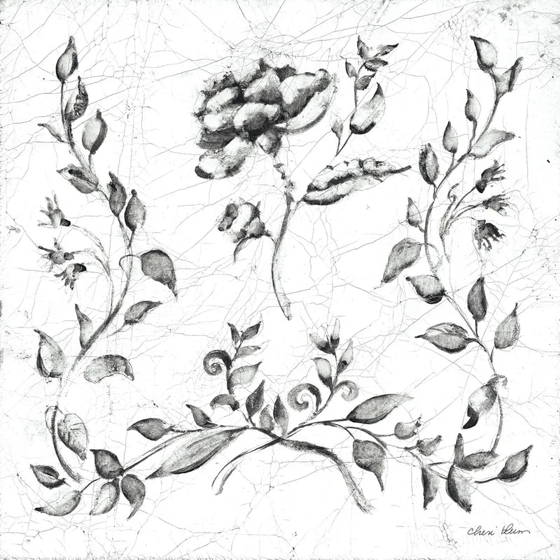 Swedish Tile I BW by Cheri Blum. SKU 90541a. Archival Giclee Fine art print for wall decor.