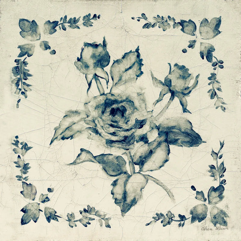Swedish Tile II by Cheri Blum. SKU 26608a. Archival Giclee Fine art print for wall decor.