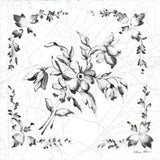 Swedish Tile III BW by Cheri Blum. SKU 90543a. Archival Giclee Fine art print for wall decor.