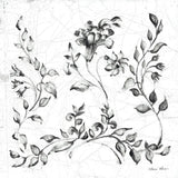 Swedish Tile IV BW by Cheri Blum. SKU 90544a. Archival Giclee Fine art print for wall decor.