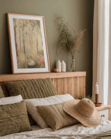 Table for Two Crop by Cheri Blum. shown as a paper print in a natural frame. Available as a archival giclee rolled canvas, fine art paper, or poster print. SKU 88657h.