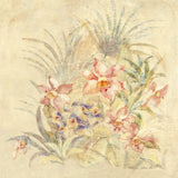 Tropical Square II by Cheri Blum. SKU 7255a. Archival Giclee Fine art print for wall decor.