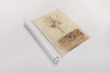 Trunk with Palm Frond by Cheri Blum. shown as a rolled paper print. Available as archival giclee rolled canvas, fine art paper, or poster print. SKU 7185h.