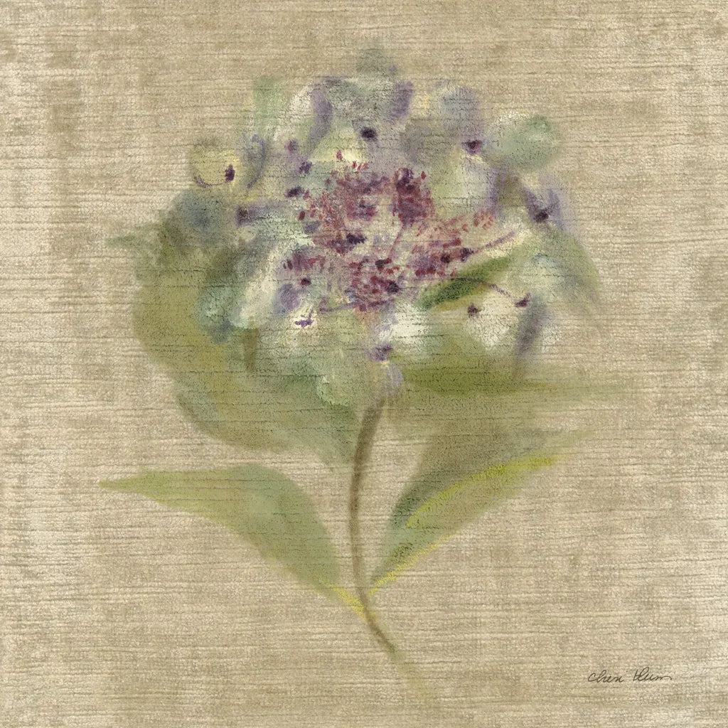 Velvet Hydrangea by Cheri Blum. SKU 88661a. Archival Giclee Fine art print for wall decor.