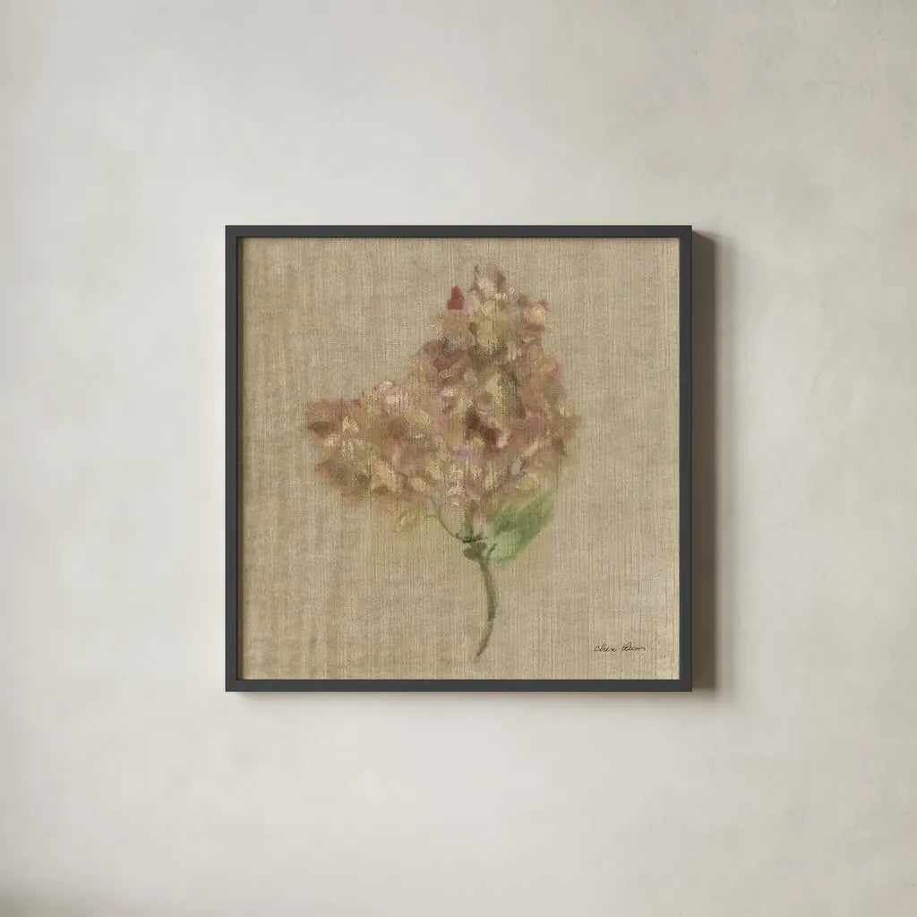 Velvet Lilac by Cheri Blum. Shown in a sleek black glass frame for a contemporary gallery look. Available as an archival giclee rolled canvas, fine art paper, or poster print. SKU 88659a.