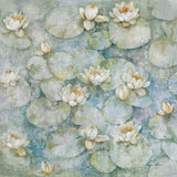 Water Lilies by Cheri Blum. SKU 90755a. Archival Giclee Fine art print for wall decor.