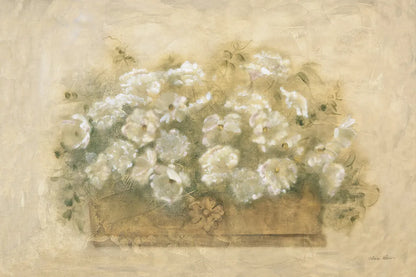 White Floral Bouquet I by Cheri Blum. SKU 6885i. Archival Giclee Fine art print for wall decor.