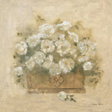 White Floral Bouquet II by Cheri Blum. SKU 7293a. Archival Giclee Fine art print for wall decor.
