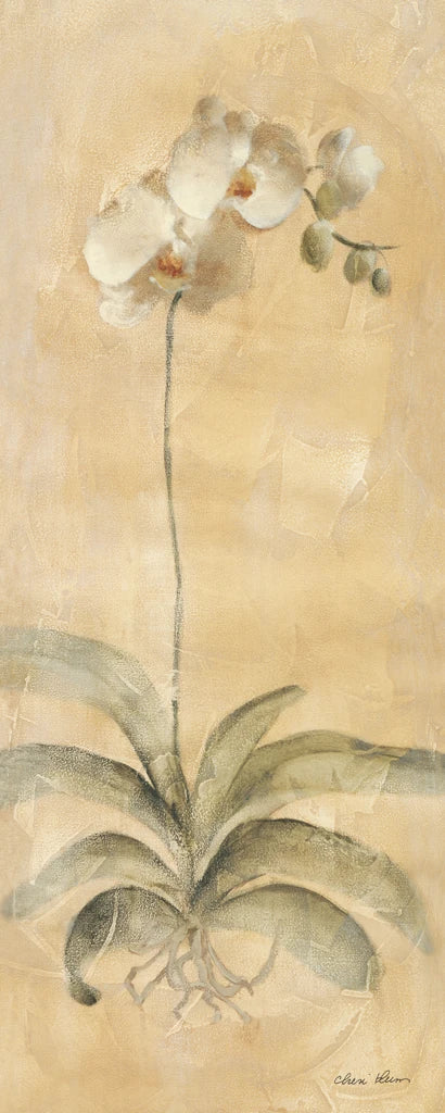 White Orchid Panel by Cheri Blum