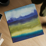 Abstract Landscape II by Cheryl Warrick. Shown as a detailed flat fine art print, highlighting archival giclee quality. Available as an archival giclee rolled canvas, fine art paper, or poster print. SKU 84790a.