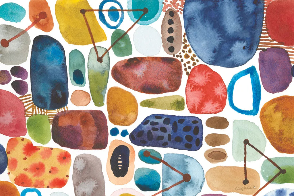 Alchemy II Rotated Crop by Cheryl Warrick. SKU 86310i. Archival Giclee Fine art print for wall decor.