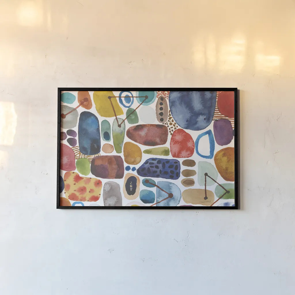 Alchemy II Rotated Crop by Cheryl Warrick. shown as a paper print in a black flame. Available as a archival giclee rolled canvas, fine art paper, or poster print. SKU 86310i.