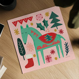 All is Bright II by Cheryl Warrick. Shown as a detailed flat fine art print, highlighting archival giclee quality. Available as an archival giclee rolled canvas, fine art paper, or poster print. SKU 93330a.