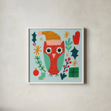 All is Bright IV by Cheryl Warrick. Shown in a crisp white glass frame for a clean and minimalist style. Available as an archival giclee rolled canvas, fine art paper, or poster print. SKU 93332a.