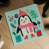 All is Bright VI by Cheryl Warrick. Shown as a detailed flat fine art print, highlighting archival giclee quality. Available as an archival giclee rolled canvas, fine art paper, or poster print. SKU 93334a.