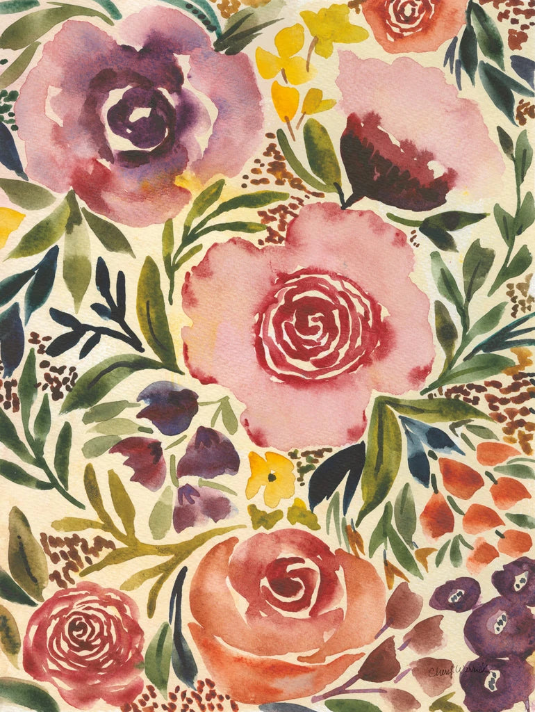 Antique Garden I by Cheryl Warrick