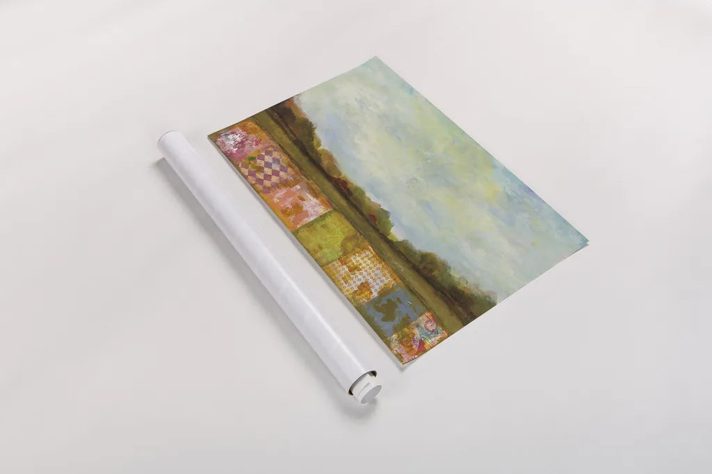 Autumn Prelude by Cheryl Warrick. shown as a rolled paper print. Available as archival giclee rolled canvas, fine art paper, or poster print. SKU 36239i.