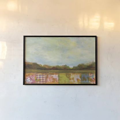 Autumn Prelude by Cheryl Warrick. shown as a paper print in a black flame. Available as a archival giclee rolled canvas, fine art paper, or poster print. SKU 36239i.