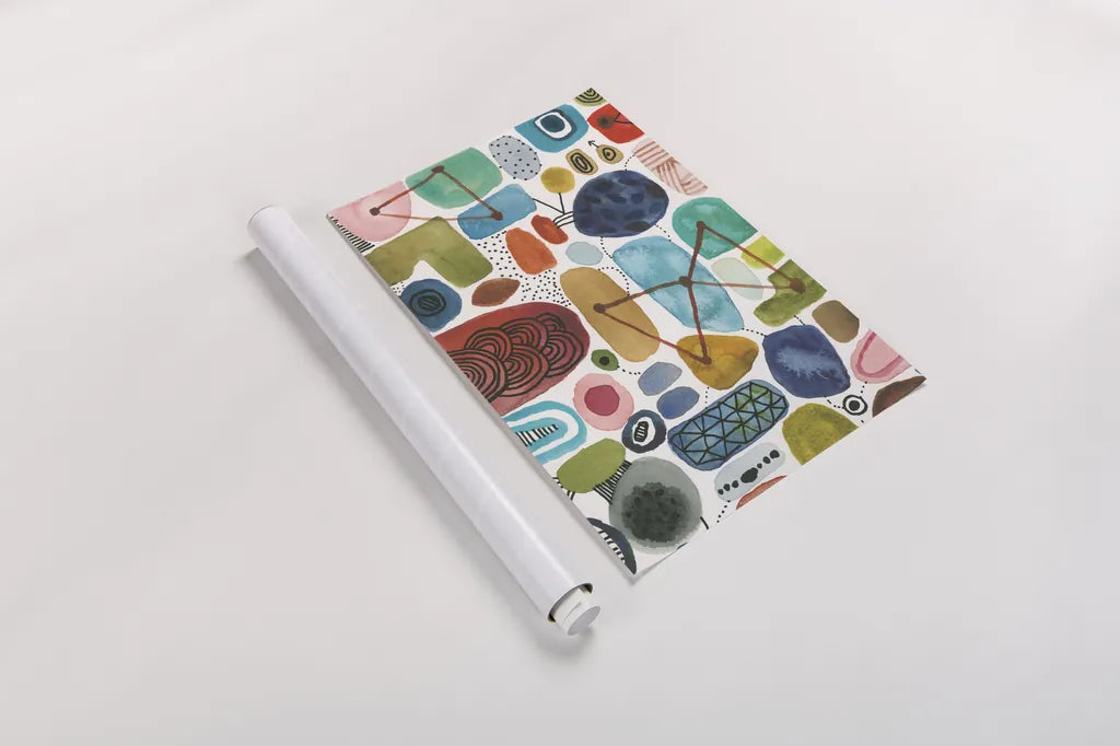 Bliss III by Cheryl Warrick. shown as a rolled paper print. Available as archival giclee rolled canvas, fine art paper, or poster print. SKU 80139h.