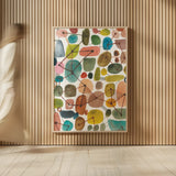 Bliss IV by Cheryl Warrick. shown as over sized large wall art. Available as an archival giclee rolled canvas, fine art paper, or poster print. SKU 80140h.