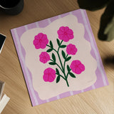 Bloom Studies I by Cheryl Warrick. Shown as a detailed flat fine art print, highlighting archival giclee quality. Available as an archival giclee rolled canvas, fine art paper, or poster print. SKU 103978a.