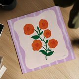 Bloom Studies II by Cheryl Warrick. Shown as a detailed flat fine art print, highlighting archival giclee quality. Available as an archival giclee rolled canvas, fine art paper, or poster print. SKU 103979a.