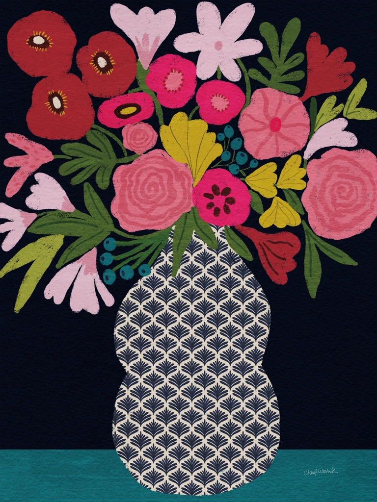 Bloom and Form I by Cheryl Warrick