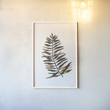 Botanique Beauty I by Cheryl Warrick. shown as a paper print in a white frame. Available as a archival giclee rolled canvas, fine art paper, or poster print. SKU 86952h.