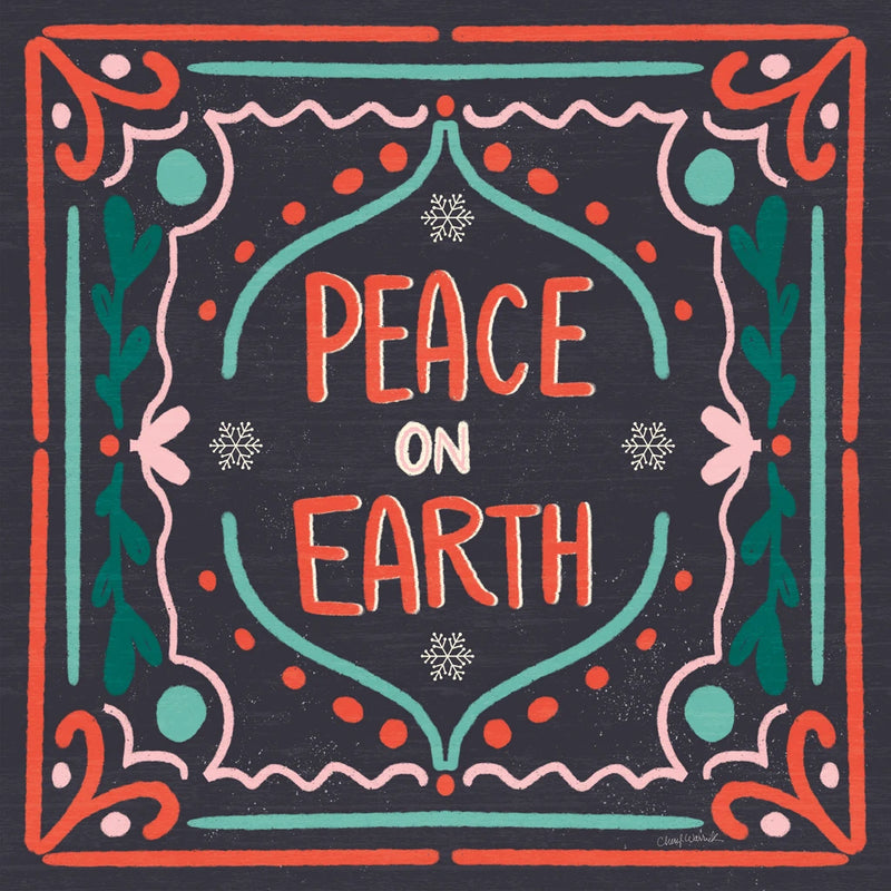 Cheer and Charm Peace on Earth by Cheryl Warrick