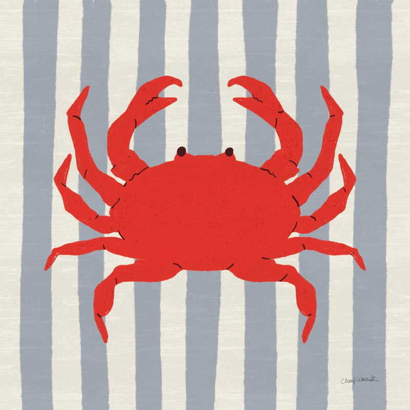 Chill Summer Crab by Cheryl Warrick