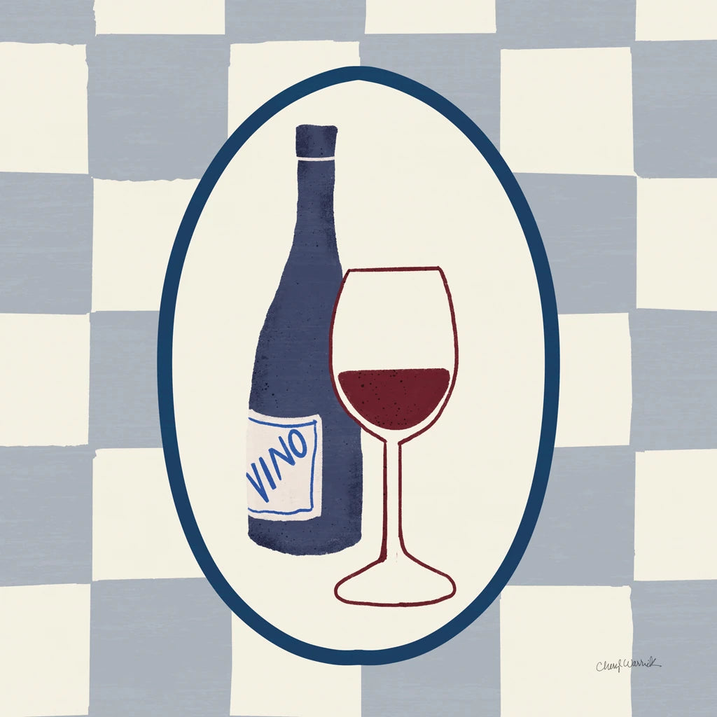 Chill Summer Vino by Cheryl Warrick