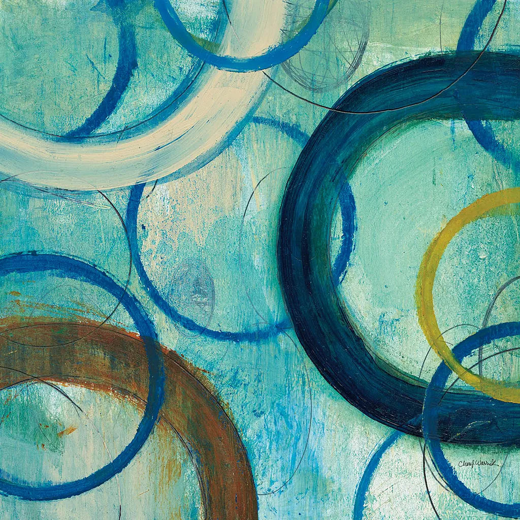 Circle Play I Crop by Cheryl Warrick. SKU 29394a. Archival Giclee Fine art print for wall decor.