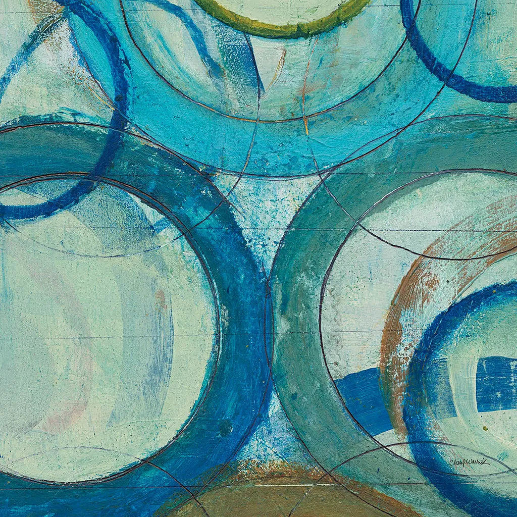 Circle Play II Crop by Cheryl Warrick. SKU 29391a. Archival Giclee Fine art print for wall decor.