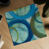Circle Play IV Crop by Cheryl Warrick. Shown as a detailed flat fine art print, highlighting archival giclee quality. Available as an archival giclee rolled canvas, fine art paper, or poster print. SKU 29392a.