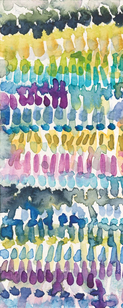 Colorful Patterns IV Panel I by Cheryl Warrick