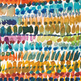 Colorful Patterns V Crop II by Cheryl Warrick. SKU 54688a. Archival Giclee Fine art print for wall decor.