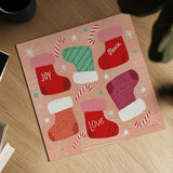 Cozy Cheer III by Cheryl Warrick. Shown as a detailed flat fine art print, highlighting archival giclee quality. Available as an archival giclee rolled canvas, fine art paper, or poster print. SKU 104053a.