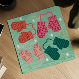 Cozy Cheer IV by Cheryl Warrick. Shown as a detailed flat fine art print, highlighting archival giclee quality. Available as an archival giclee rolled canvas, fine art paper, or poster print. SKU 104054a.