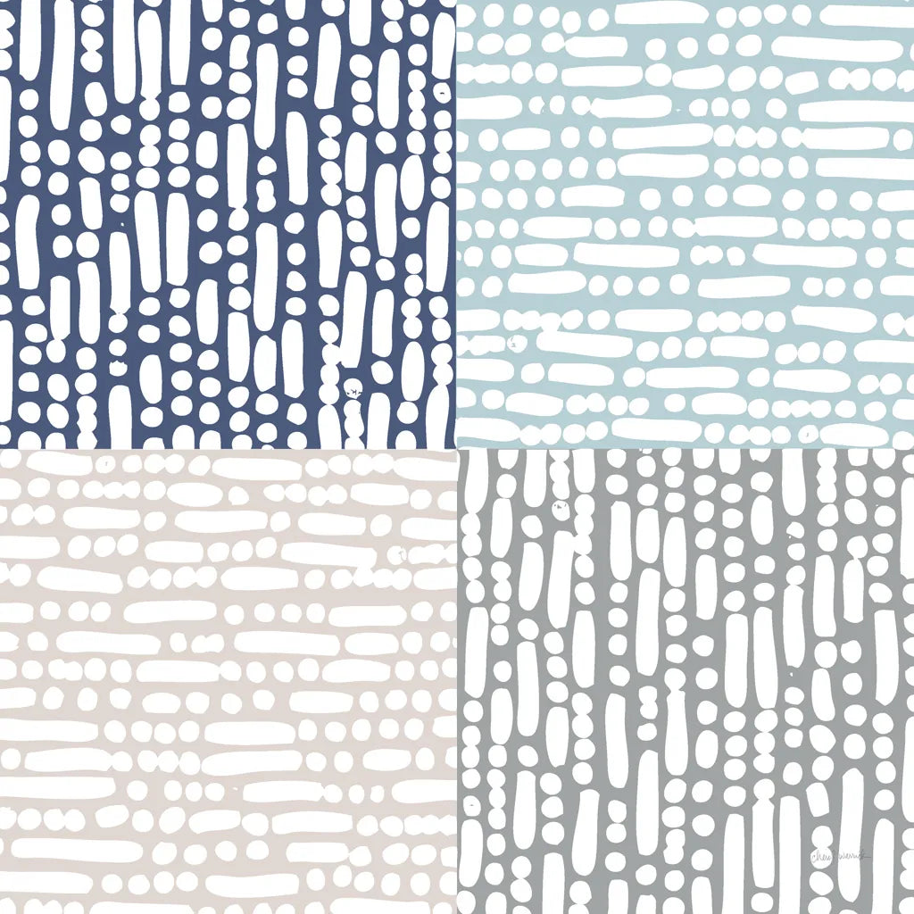 Cross Current Square Up Cool by Cheryl Warrick. SKU 56960a. Archival Giclee Fine art print for wall decor.