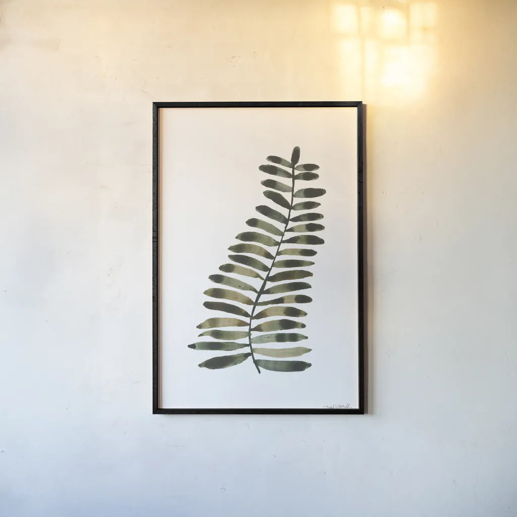 Deep Woods I by Cheryl Warrick. shown as a paper print in a black flame. Available as a archival giclee rolled canvas, fine art paper, or poster print. SKU 86950h.