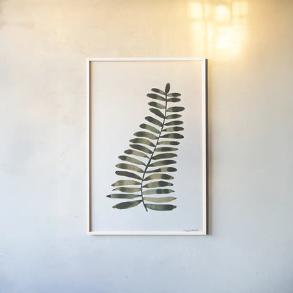 Deep Woods I by Cheryl Warrick. shown as a paper print in a white frame. Available as a archival giclee rolled canvas, fine art paper, or poster print. SKU 86950h.