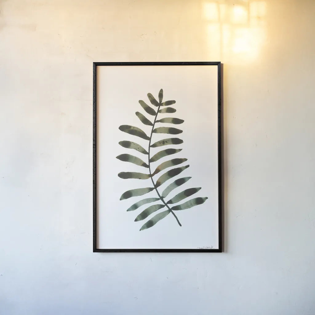 Deep Woods II by Cheryl Warrick. shown as a paper print in a black flame. Available as a archival giclee rolled canvas, fine art paper, or poster print. SKU 86951h.