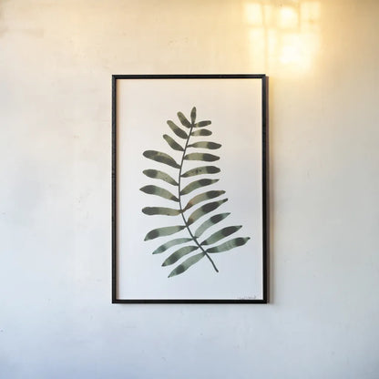 Deep Woods II by Cheryl Warrick. shown as a paper print in a black flame. Available as a archival giclee rolled canvas, fine art paper, or poster print. SKU 86951h.